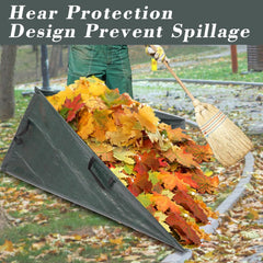 Leaf Collector, Portable Pop Up Leaf Bags, Foldable Leaf Pick Up Tools, Reusable Yard Garden Bags for Leaves Lawn Trash, Lawn and Leaf Bags With Handles